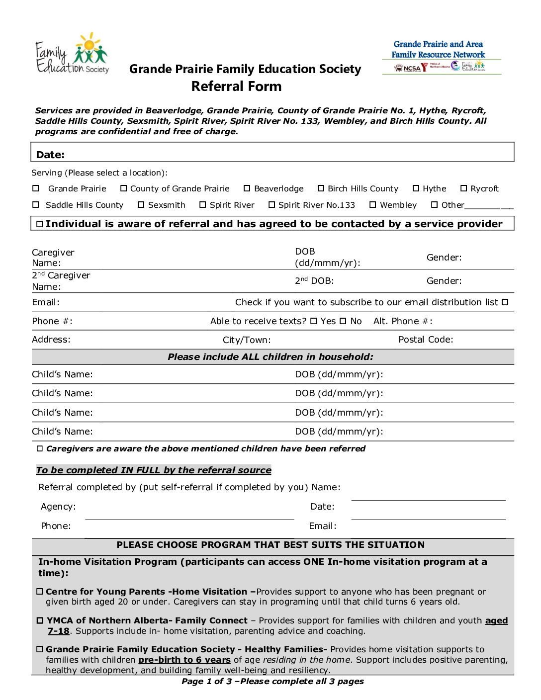 Referral Form