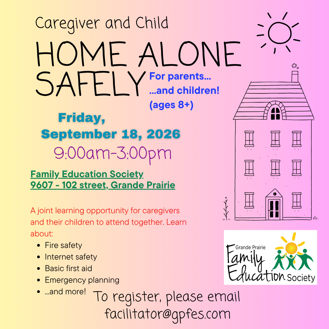 Home Alone Safely September 18 2026